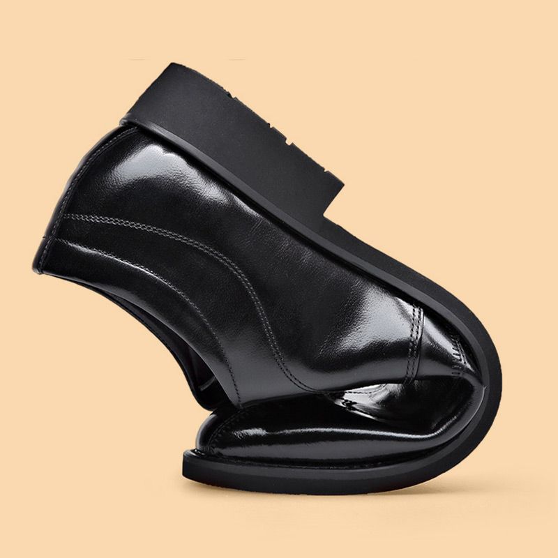 2024 Nouvelles chaussures de marche en cuir pour hommes